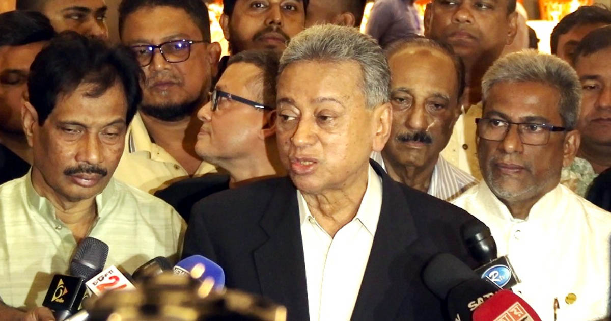 নির্বাচনের জন্য অপেক্ষা করছে দেশের সকল মানুষ: আমীর খসরু